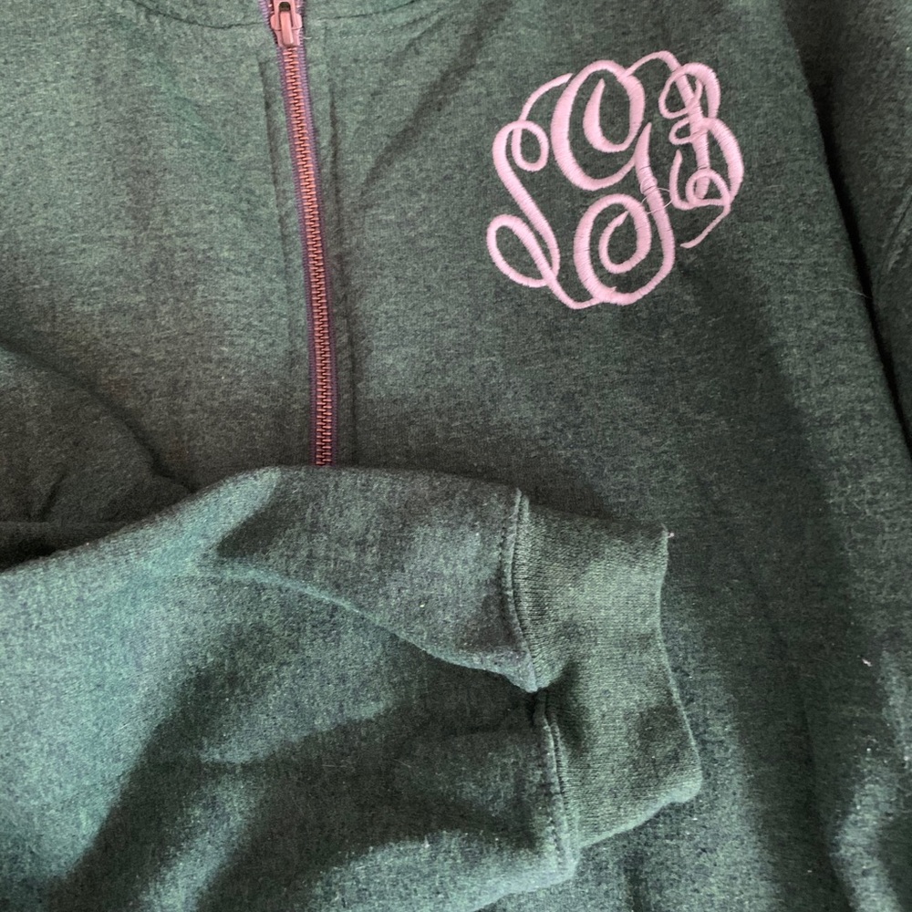 Monogrammed sweatshirt - Picture 3 of 6